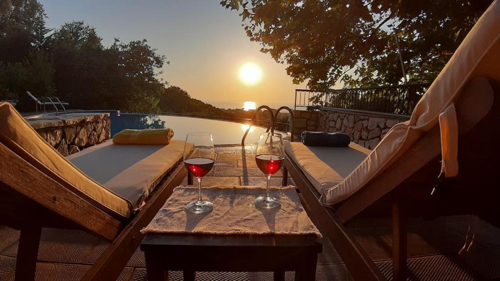 Villa Melenia Almiros Beach Eksteriør billede